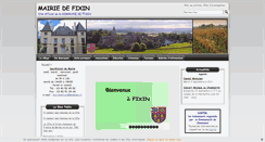 Desktop Screenshot of mairiedefixin.fr