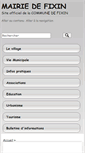 Mobile Screenshot of mairiedefixin.fr